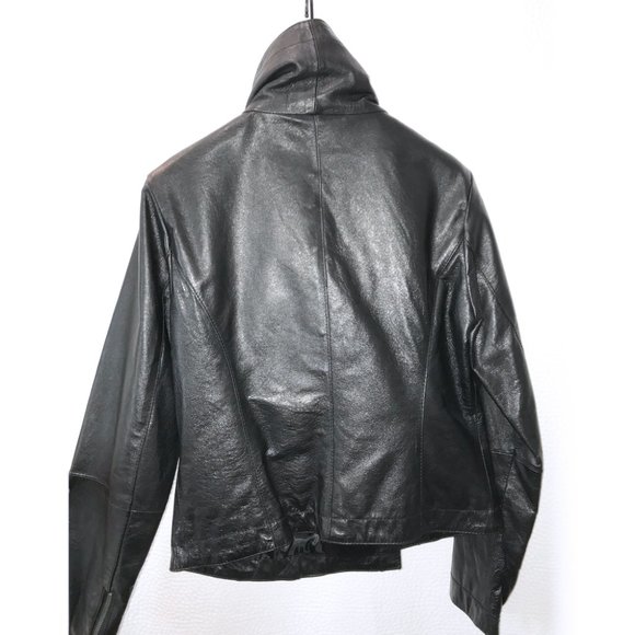 Kenneth Cole Leather Jacket - Picture 4 of 9